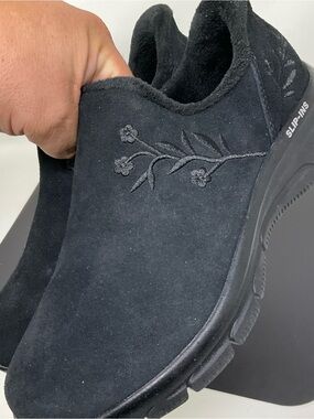 Skechers Slip-ins Relaxed Fit: Easy Going - Floral Moment black size 7.5